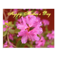 Beautiful flower Happy Mother's Day post card