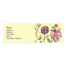 Beautiful Flowers in my Heart Business Cards