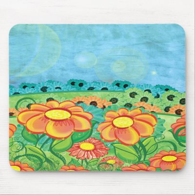 Beautiful Garden mousepad - TBA by silvianeto