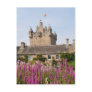 Beautiful gardens and famous castle in Scotland 2