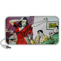 Beautiful Girl and Wise Guys Comic Speakers