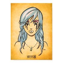 Beautiful Girl (Bullet and Tears) Art Print posters