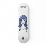 Beautiful Girl (Bullet and Tears) Skateboard