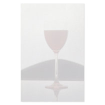 Beautiful Glass filled with red wine Stationery Paper