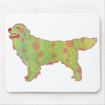 Beautiful Golden Retriever Mousepad