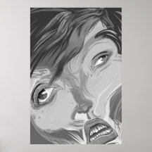 Beautiful Grey Poster