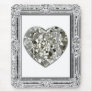 Beautiful Heart Of Diamonds Mousepad