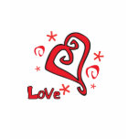 Beautiful Heart Valentines Day Design t-shirts