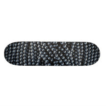 Beautiful Hematite beads on strings Skate Board