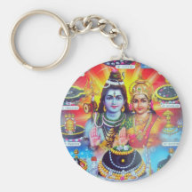 Beautiful Hindu Dieties and Goddesses Key Chain
