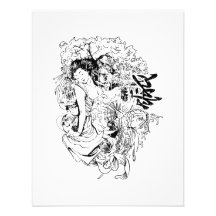 beautiful japanese woman vector design invitations