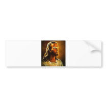Beautiful Jesus Portrait 2 Bumper Sticker