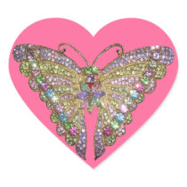 Beautiful Jewelled Butterfly