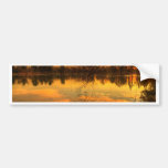 Beautiful Lake with Reflection Bumper Sticker
