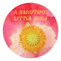 Beautiful Little Girl! stickers It's a Girl Baby