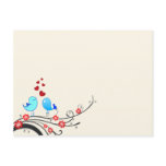 Beautiful love birds post cards