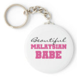Beautiful Malaysian Babe Key Chain