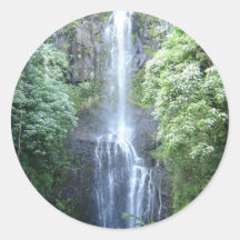 Beautiful Maui Waterfall Stickers