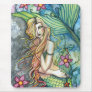 Beautiful Mermaid Mousepad by Molly Harrison
