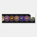 Beautiful Moose Medallion Park City Souvenir Bumper Sticker