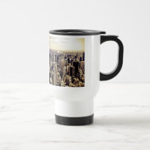 Beautiful New York City Skyscrapers Skyline Coffee Mug