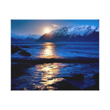 Beautiful Night Sky Wrapped Canvas Art Gallery Wrap Canvas