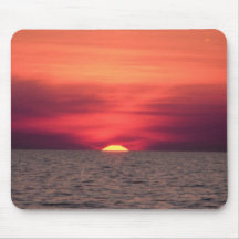 Beautiful Ocean Sunset Mousepad