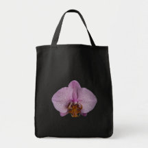 Beautiful Orchid Flower Canvas Bags