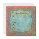 Beautiful ornamental invitation