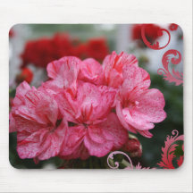 Beautiful Pink Flowers Mousepad