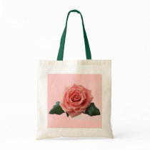 Beautiful 'Pink Rose' Flower Bags