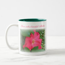 Beautiful Pink Rose Mother Mug