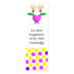 Beautiful Polka Dot Roses Bookmark Business Card