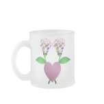 Beautiful Polka Dot Roses Mug