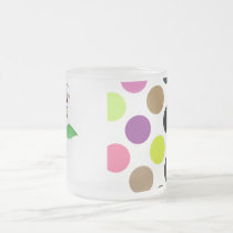 Beautiful Polka Dot Roses Mug mugs