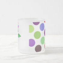 Beautiful Polka Dot Roses Mug mugs