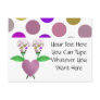 Beautiful Polka Dot Roses Postcard