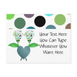 Beautiful Polka Dot Roses Postcard