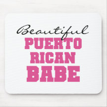 Beautiful Puerto Rican Babe Mouse Pad