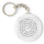 Beautiful Quotes Key Chain