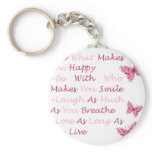 Beautiful Quotes keychains