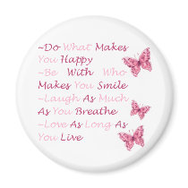 Beautiful Quotes Refrigerator Magnets
