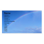 Beautiful Rainbow in Hawaii over the Pacific Ocean Business Card Templates