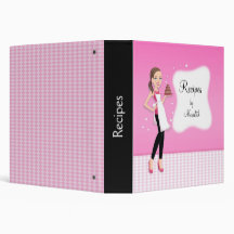Beautiful Recipe Binder Illustrated