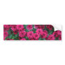 Beautiful Red Purple Flora Bumper Sticker