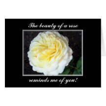 Beautiful Rose Love/Birthday card
