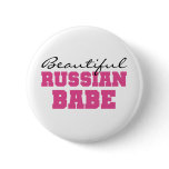Beautiful Russian Babe buttons