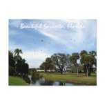 Beautiful Sarasota, Florida Postcard