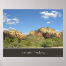 beautiful Sedona poster