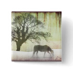 Beautiful Snow Horse Artwork